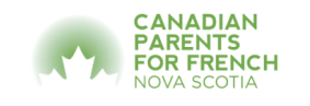 Logo pour Canadian Parents for French - Nouvelle-Écosse, un partenaire d’IDÉLLO.