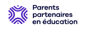 Logo pour Parents partenaires en éducation, un partenaire d’IDÉLLO.