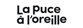 Logo pour La puce à l'oreil, un partenaire d’IDÉLLO.
